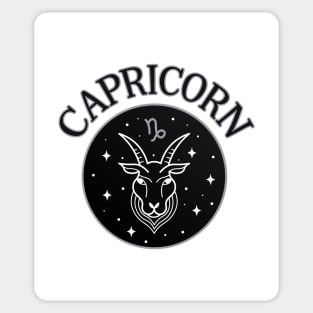 Capricorn Star Sign Zodiac Horoscope Cheeky Witch® Sticker